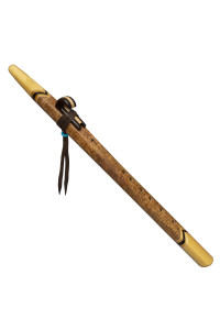 Curly Figured Mango & Yellowheart Collectors Native American Style Flute (Key F#- 440hz)